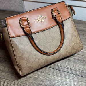 Coach Tan and Brown Women's Bag